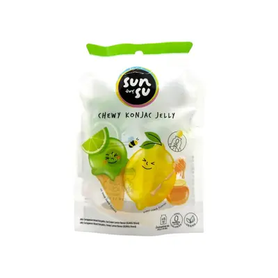 Sunsu Konjac Jelly Honey Lemon & Ice Cream 96g