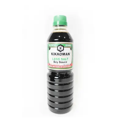 Kikkoman Less Salt Soy Sauce 600ml