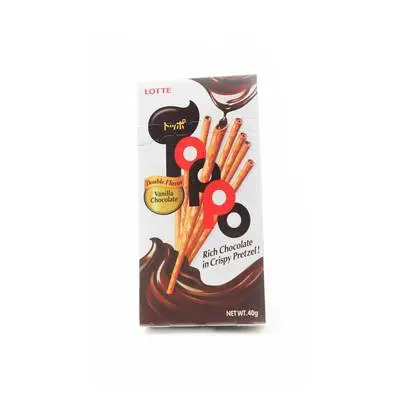 Lotte Toppo Vanilla Chocolate 40g