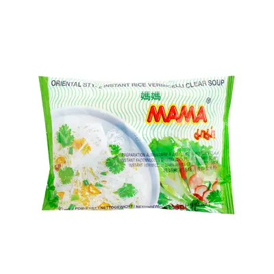 Mama Rice Vermicelli Clear Soup 55g