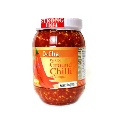 O-Cha Ground Chilli In Vinegar 850g