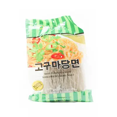 Ontrue Sweet Potato Vermicelli Medium (Green) 400g