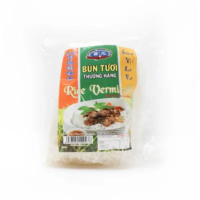 Pk Rice Vermicelli Bun Tuoi (Green) 400g