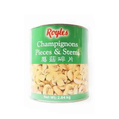 Royles P&S Champignons Mushrooms 2.84kg