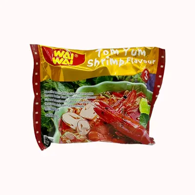 Wai Wai Tom Yum Shrimp Noodle 60g