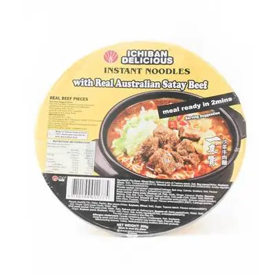 Wei Lih Ichiban Noodle Aus Satay Beef 200g