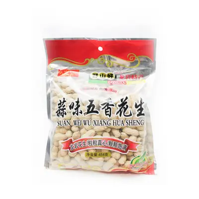 Ye Shan Hao Garlic Dried Peanut (Red) 454g