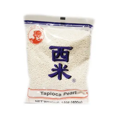 Cock Tapioca Pearl White (S) 400g