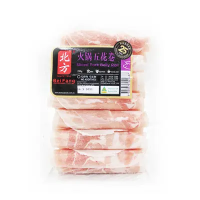 Bei Fang Sliced Pork Belly Roll 225g