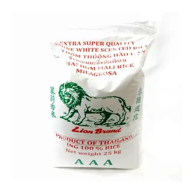 Lion Jasmine Rice 25kg