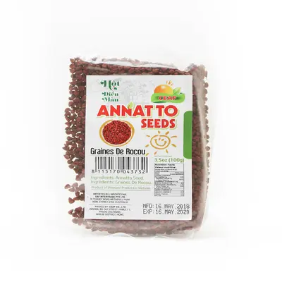Ceaf Annatto Seeds Pack 100g