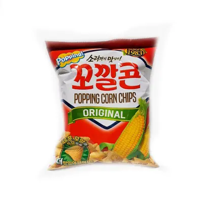 Lotte Corn Snack Nutty Original 72g