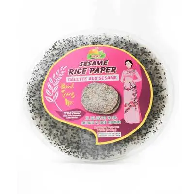 Ceaf Black Sesame Rice Paper 340g