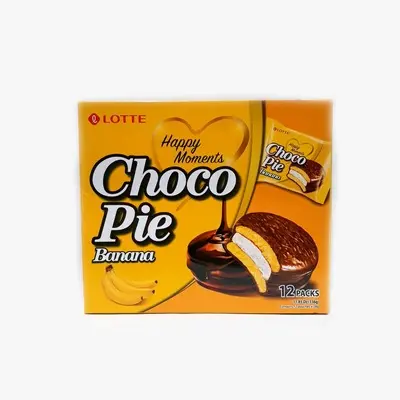 Lotte Choco Pie Banana 336g