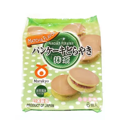 Marukyo Pancake Dorayaki Matcha Flv 280g
