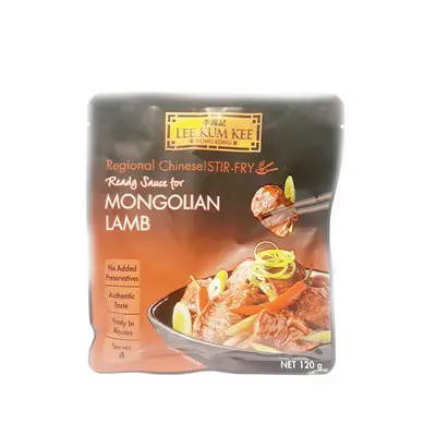 Lee Kum Kee Ready Sauce Mongolian Lamb 120g