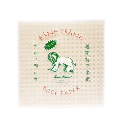 Lion Rice Paper (Square) 375g