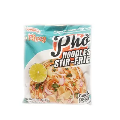 Ricey Noodles Stir-Fried Garlic Onion Flavour 77g