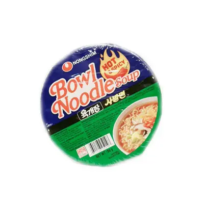 Nongshim Bowl Noodle Hot & Spicy Flv 86g