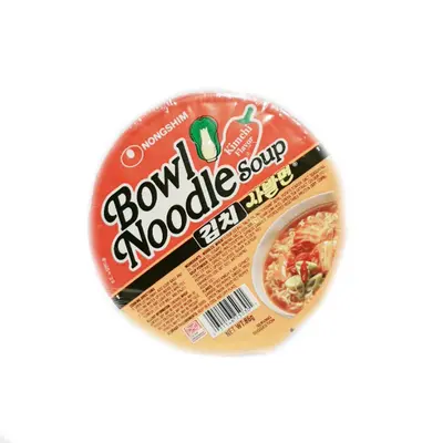 Nongshim Bowl Noodle Kimchi Flv 86g