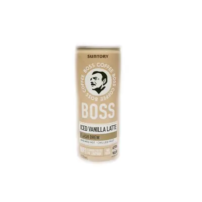 Suntory Boss Iced Vanilla Latte 237ml