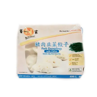 Hakka Dumpling Pork & Chives 400g