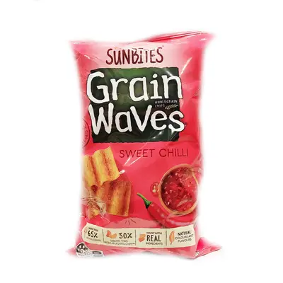 Sunbites Grain Waves Sweet Chilli 170g