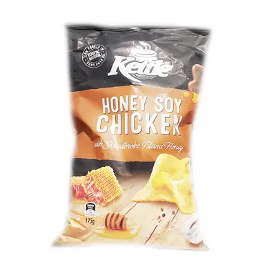 Kettle Honey Soy Chicken Potato Chips 175g