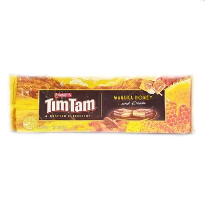 Arnott's Tim Tam Manuka Honey & Cream 160g