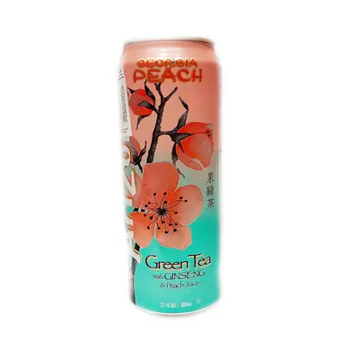 Arizona Green Tea With Ginseng & Peach Juice 680ml