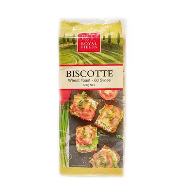 Rf Biscotte Wheat Toast 500g