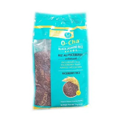 O-Cha Black Jasmine Rice 2kg