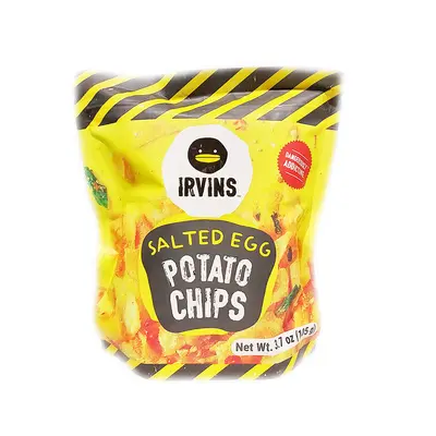 Irvins Salted Egg Potato Chips 105g