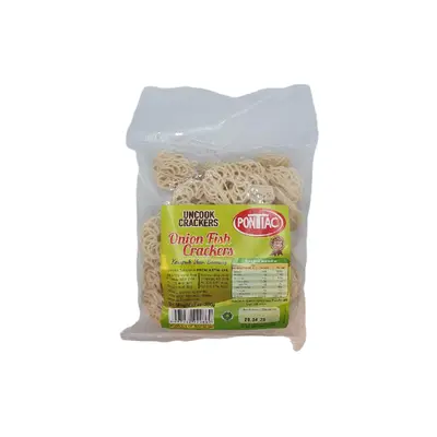 Pontiac Uncook Onion Fish Crackers 200g