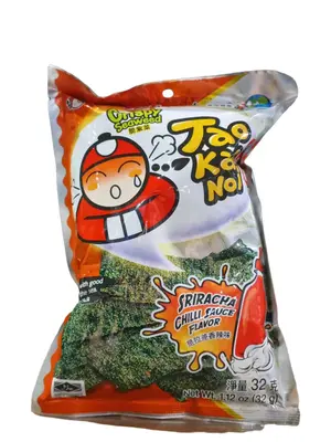 Tao Kae Noi Crispy Seaweed Sriracha Chilli Sauce Flv 32g