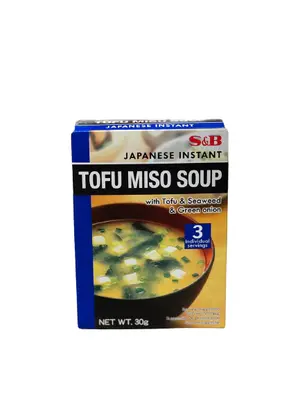 S&B Tofu Miso Soup 30g