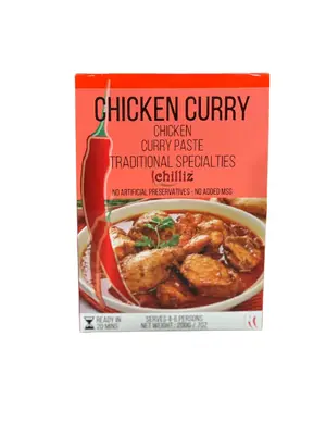 Chilliz Chicken Curry Paste 200g