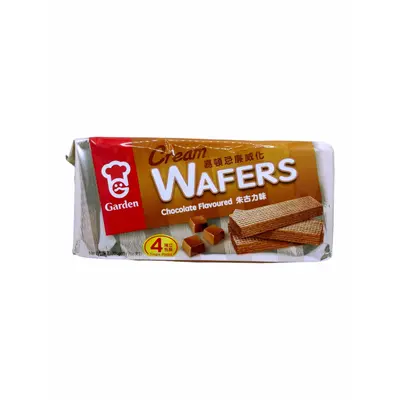 Garden Cream Waffers Chocolate Flavour 200g