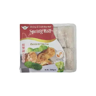 Lfs Cau Tre Shrimp & Crab Rice Net Spring Roll 500g