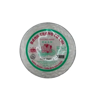 Gc Banh Trang Cu Chi Rice Paper (Green) 1kg