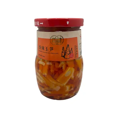 Golden Bai Wei Bamboo Shoots In Chilli Oil 370g