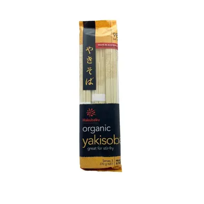 Hakubaku Organic Yakisoba Noodle 270g