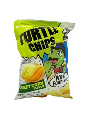 Orion Turtle Chips Sweet Corn Flv 80g