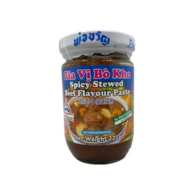 Porkwan Spicy Stewed Beef Bo Kho 225g