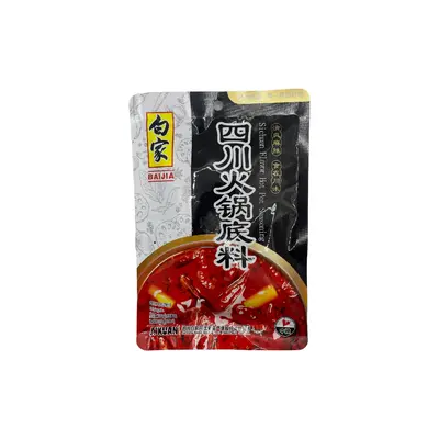 Baijia Sichuan Flv Hot Pot Seasoning 200g