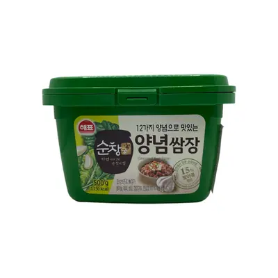 Sajo Mixed Soybean Paste Garlic 500g