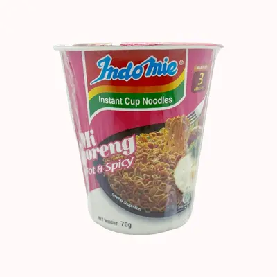 Indomie Cup Noodle Mi Goreng Hot & Spicy 70g