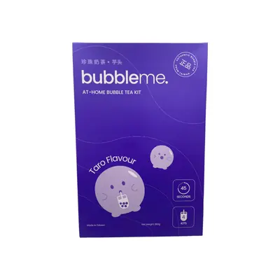 Bubbleme Bubble Tea Kit Taro Flavour 280g