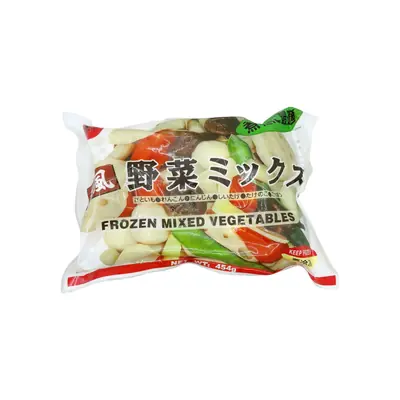 Jun Frozen Mixed Vegetables 454g