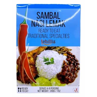 Chilliz Sambal Nasi Lemak 200g